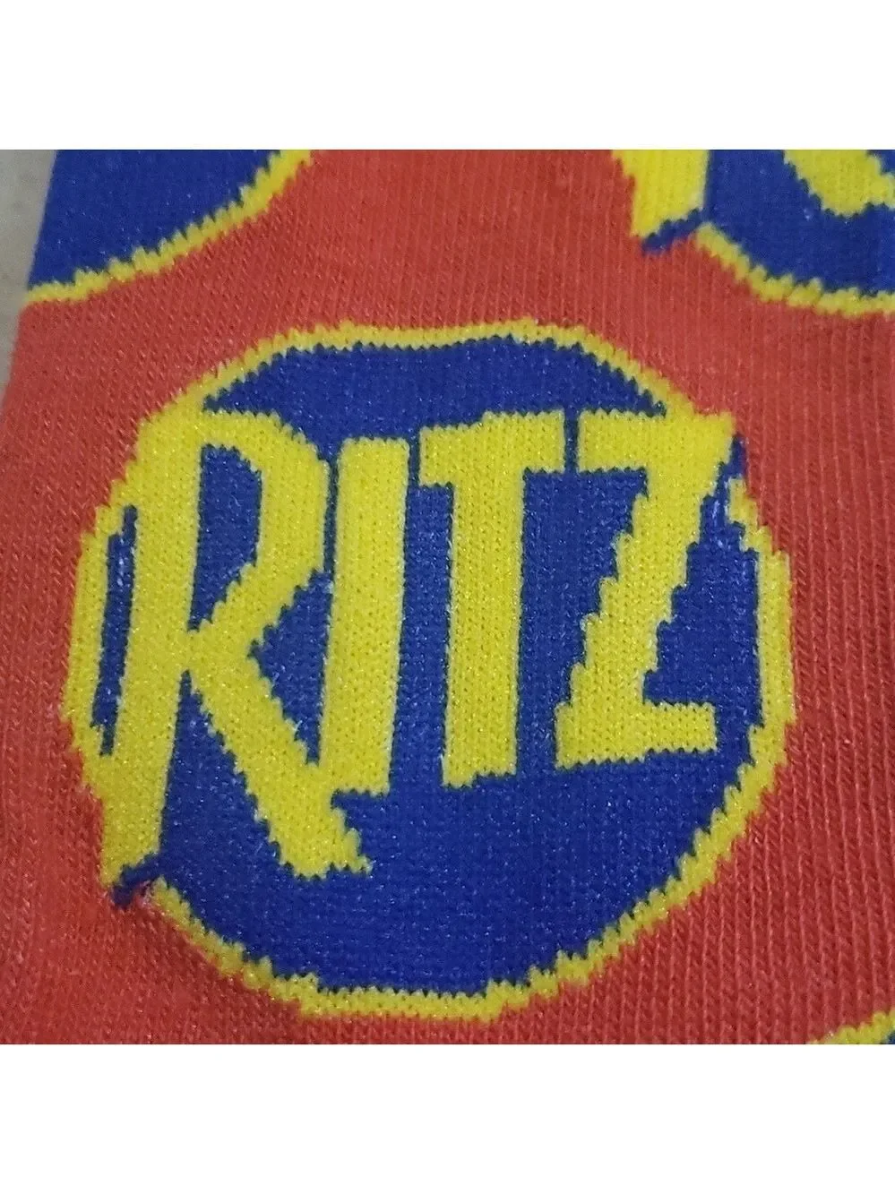 4/$25 Ritz Cracker Novelty Crew Socks Unisex New